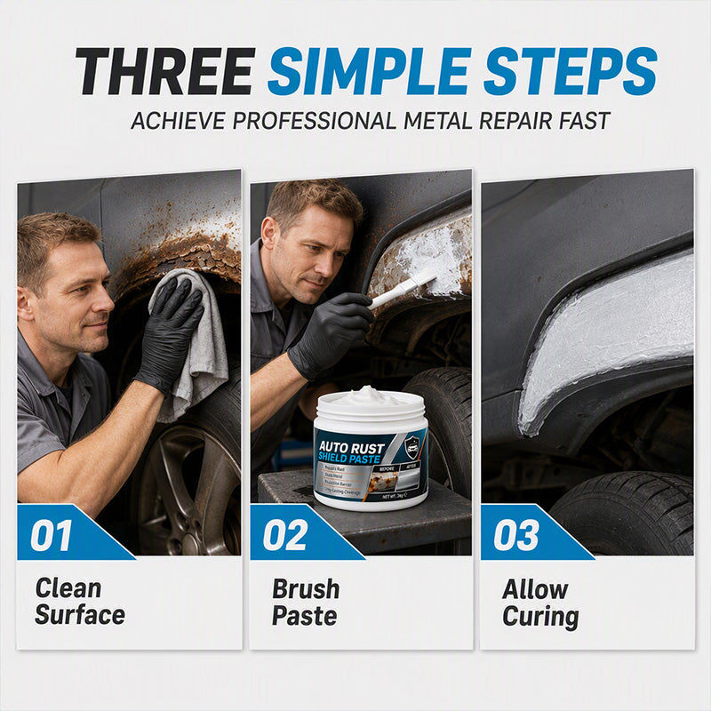 🚗 Auto Rust Shield Paste – 30ml Car Rust Protection Coating with Brush