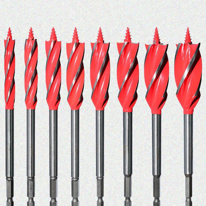 🔥 49% OFF 8-Piece Auger Drill Bit Set 🪵 High Carbon Steel Wood Drilling Bits