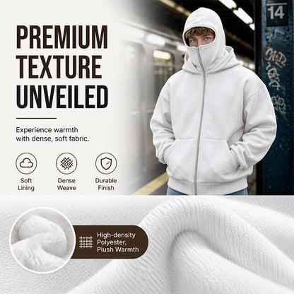 ❄️ Limited Time 50% OFF Unisex's Zip-Up Double-Hooded Sweatshirt
