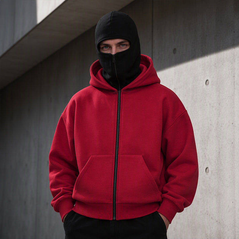 ❄️ Limited Time 50% OFF Unisex's Zip-Up Double-Hooded Sweatshirt