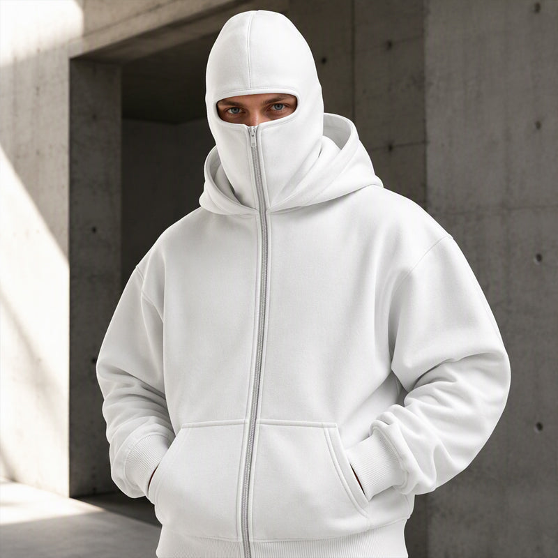 ❄️ Limited Time 50% OFF Unisex's Zip-Up Double-Hooded Sweatshirt