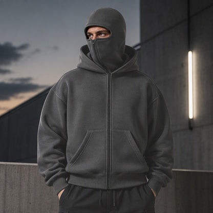 ❄️ Limited Time 50% OFF Unisex's Zip-Up Double-Hooded Sweatshirt