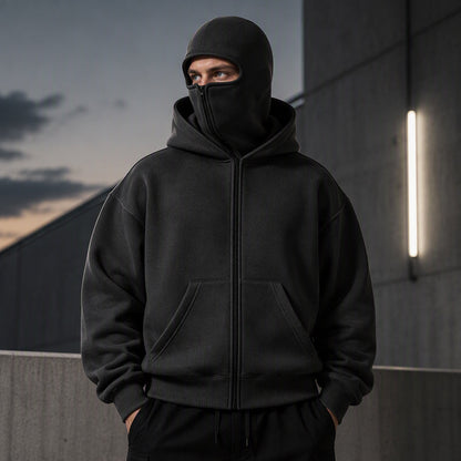 ❄️ Limited Time 50% OFF Unisex's Zip-Up Double-Hooded Sweatshirt