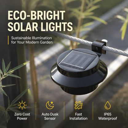 ⏳🔥LIMITED-TIME 61% OFF! ⏰Light Up Gutters, Fences & Garden Walls — Solar-Powered Outdoor LEDs With No Mains Wiring Needed 🏡✨