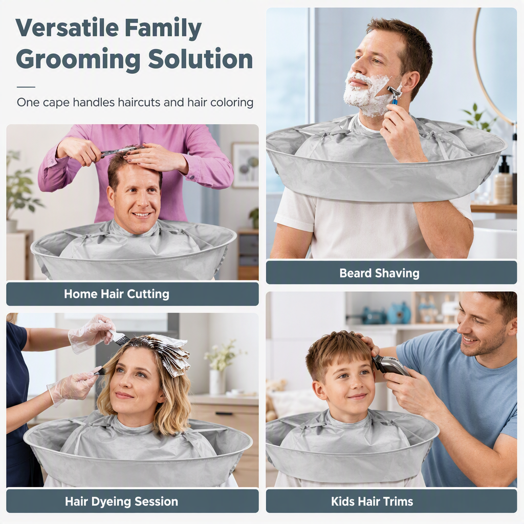 🔥 HOT SALE 50% OFF 👨‍👩‍👧 Versatile Family Grooming — Adults, Kids & Dye Sessions