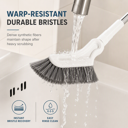 ✨ FINAL SALE 50% OFF Telescopic Cleaning Brush – From 15.2" to 45.3" for Floors & High Corners