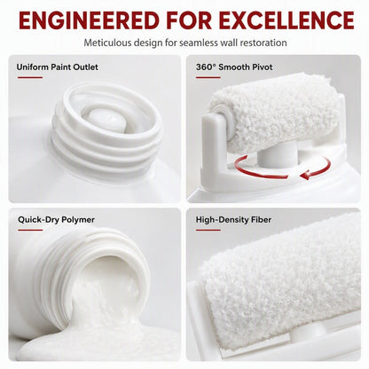 🧱🖌️✨🏠 Built-In Roller Wall Repair Paste – Quick DIY Touch-Ups Without the Mess