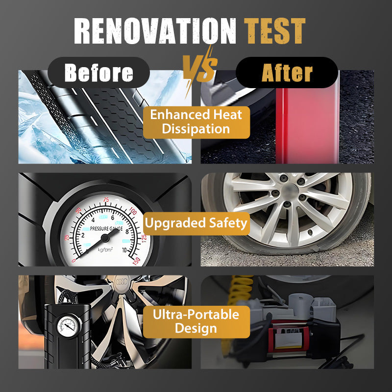 🚗 Must-Have Car Gadget Of 2026 – Rechargeable Cordless Tire Inflator For Every Driver