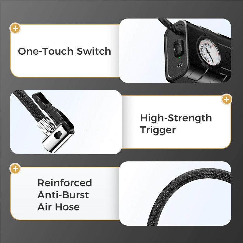 🚗 Must-Have Car Gadget Of 2026 – Rechargeable Cordless Tire Inflator For Every Driver