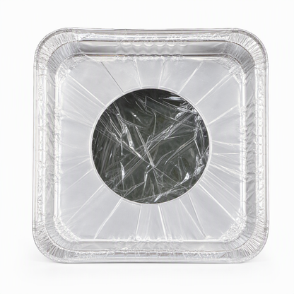 ⏳Buy one get one free for a limited time⏰25 Pack Heavy Duty Foil Gas Stove Burner Liners For Easy Cleaning And Spill Protection 🍳