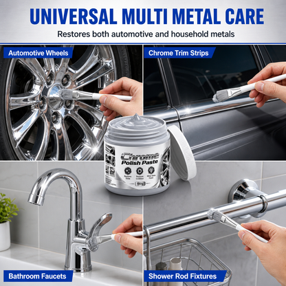 ✨Limited Stock | Chrome Metal Polish Paste, Polish & Protect Wheels, Exhaust & Faucets