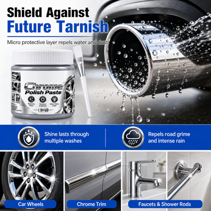 ✨Limited Stock | Chrome Metal Polish Paste, Polish & Protect Wheels, Exhaust & Faucets
