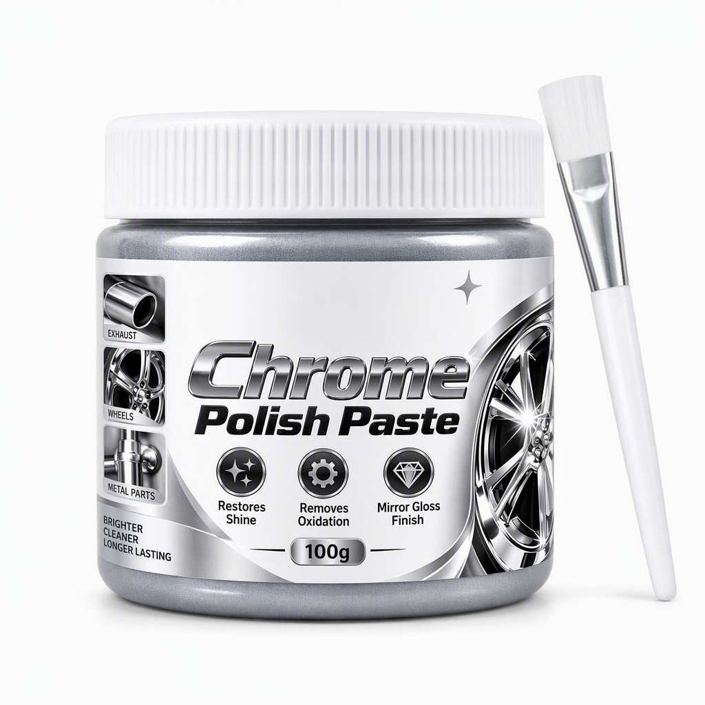 ✨Limited Stock | Chrome Metal Polish Paste, Polish & Protect Wheels, Exhaust & Faucets