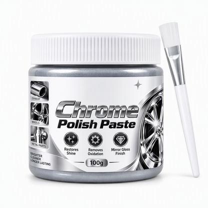 ✨Limited Stock | Chrome Metal Polish Paste, Polish & Protect Wheels, Exhaust & Faucets