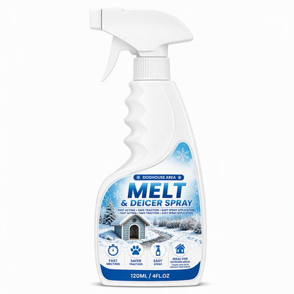 🔥50K+ SOLD!🔥 ❄️ Pet-Safe Fast-Acting Frost & Ice Melting Spray for Walkways and Steps 🐕