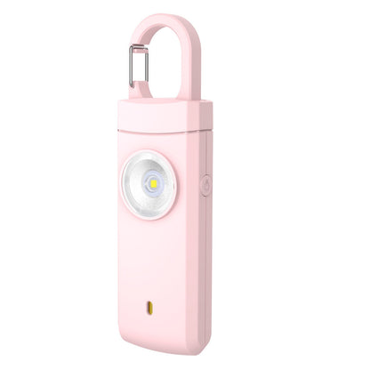 🚨 Rechargeable Personal Safety Alarm Keychain with LED Light 🔦