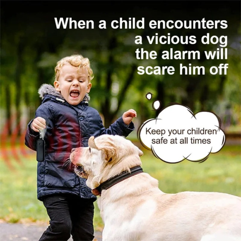 🚨 Rechargeable Personal Safety Alarm Keychain with LED Light 🔦