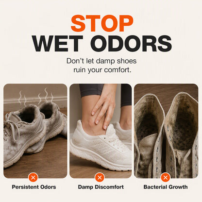 👞 Foldable Shoe Dryer with UV Light & Warm Air Heating 👟