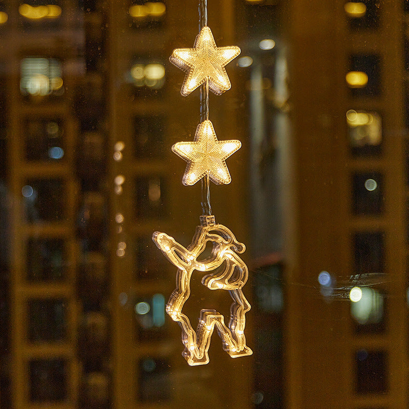 ❄️ DIY Christmas Snowflake Window Lights – Battery-Powered Festive Window Decorations