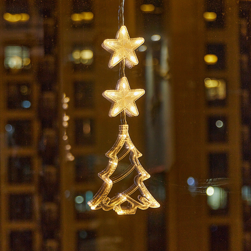 ❄️ DIY Christmas Snowflake Window Lights – Battery-Powered Festive Window Decorations
