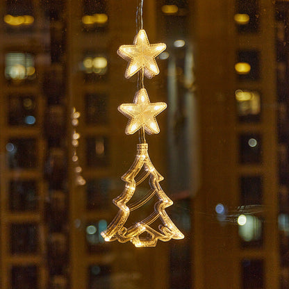 ❄️ DIY Christmas Snowflake Window Lights – Battery-Powered Festive Window Decorations