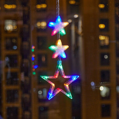 ❄️ DIY Christmas Snowflake Window Lights – Battery-Powered Festive Window Decorations