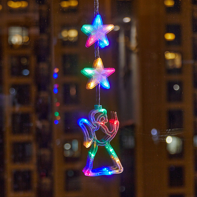❄️ DIY Christmas Snowflake Window Lights – Battery-Powered Festive Window Decorations