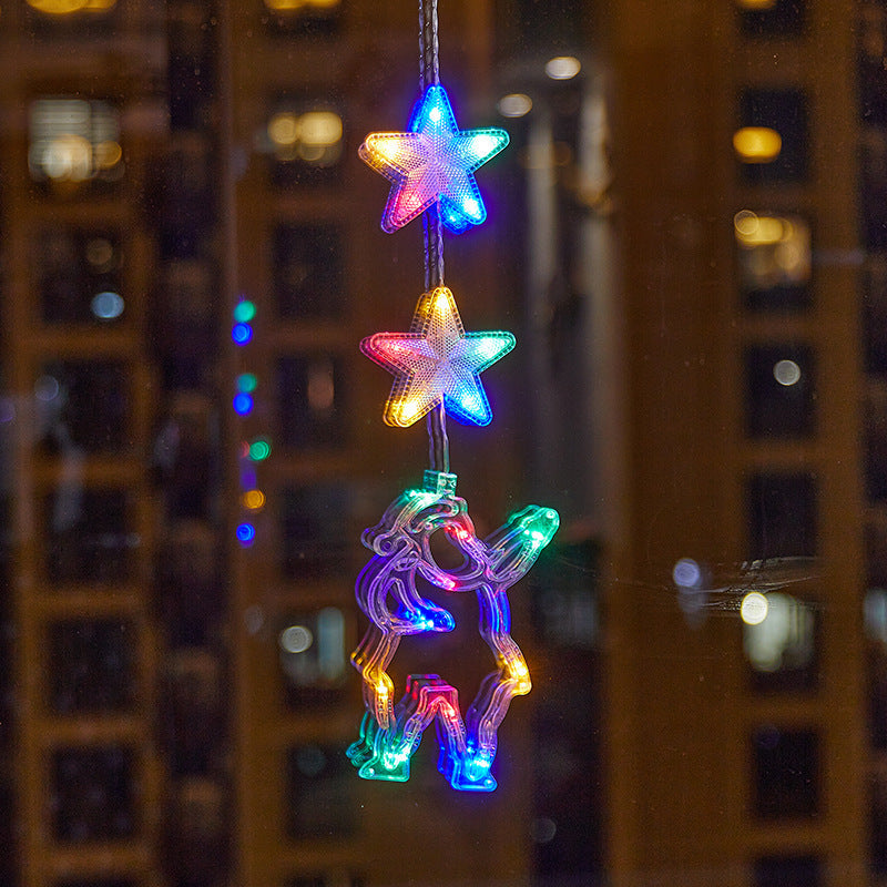 ❄️ DIY Christmas Snowflake Window Lights – Battery-Powered Festive Window Decorations