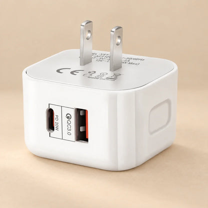 🔌 USB Wall Power Adapter – US, UK & EU Plug Options with USB-C Compatibility