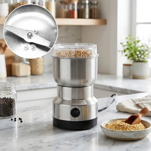 ⚡ 50% OFF High-Speed Electric Grain & Spice Grinder – Fresh Grinding Made Easy